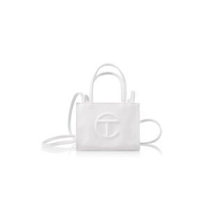 Telfar Small White Shopper